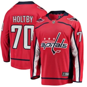 NHL Braden Holtby Breakaway Mens Red - Fanatics Branded Washington Capitals 70 Home