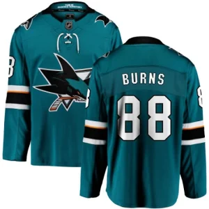 NHL Brent Burns Breakaway Mens Teal Green - Fanatics Branded San Jose Sharks 88 Home