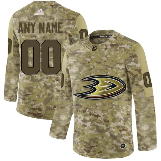 NHL Custom Jersey Anaheim Ducks Camo