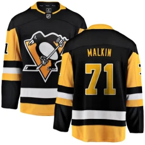 NHL Evgeni Malkin Breakaway Mens Black - Fanatics Branded Pittsburgh Penguins 71 Home