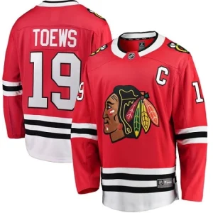 NHL Jonathan Toews Breakaway Mens Red - Fanatics Branded Chicago Blackhawks 19 Home