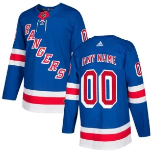 NHL New York Rangers Customized Home Royal Blue Authentic