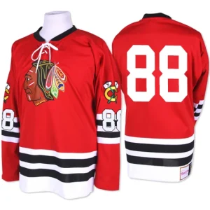 NHL Patrick Kane Authentic 1960-61 Throwback Mens Red - Mitchell and Ness Chicago Blackhawks 88