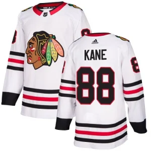 NHL Patrick Kane Authentic Mens White - Chicago Blackhawks 88 Away