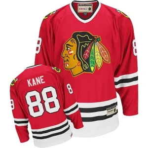 NHL Patrick Kane Authentic Throwback Mens Red - CCM Chicago Blackhawks 88