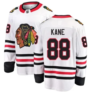 NHL Patrick Kane Breakaway Mens White - Fanatics Branded Chicago Blackhawks 88 Away