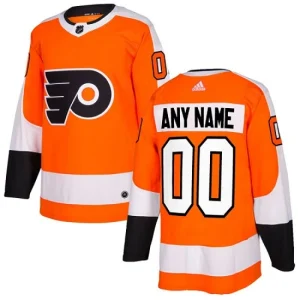 NHL Philadelphia Flyers Customized Home Orange Authentic