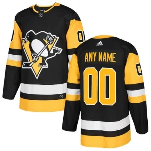 NHL Pittsburgh Penguins Customized Home Black Authentic