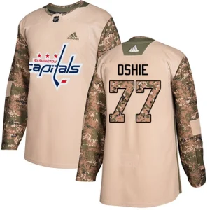 NHL T.J. Oshie Authentic Mens Camo - Washington Capitals 77 Veterans Day Practice