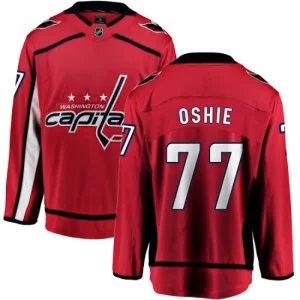 NHL T.J. Oshie Breakaway Mens Red - Fanatics Branded Washington Capitals 77 Home