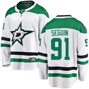 NHL Tyler Seguin Breakaway Mens White - Fanatics Branded Dallas Stars 91 Away