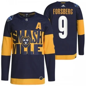 Nashville Predators Filip Forsberg 9 2022 Stadium Series Authentic - Men