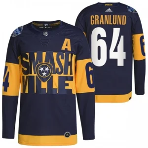 Nashville Predators Mikael Granlund 64 2022 Stadium Series Authentic - Men