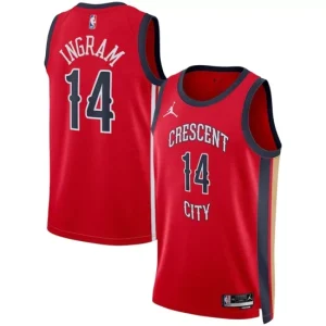 New Orleans Pelicans Brandon Ingram 14 Swingman NBA Jersey - Statement Edition 2023 24