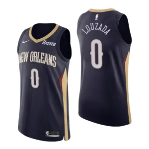 New Orleans Pelicans Jersey No. 0 Didi Louzada Authentic Navy