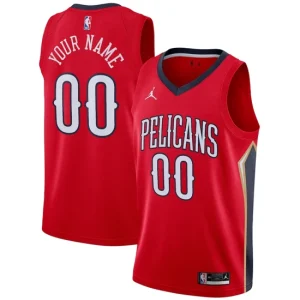 New Orleans Pelicans Jordan Statement Edition 202021 Swingman Jersey - Red - Custom - Mens