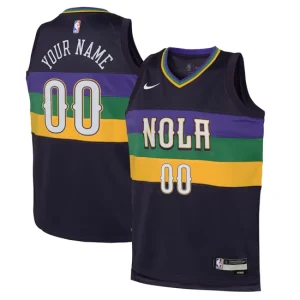 New Orleans Pelicans Nike City Edition Swingman Jersey 2022-23 - Custom - Youth