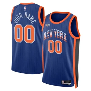 New York Knicks Nike City Edition Swingman Custom Jersey 203 24