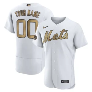 New York Mets Nike 2022 MLB All-Star Game Authentic Custom Jersey - White