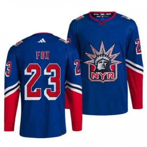 New York Rangers Adam Fox 23 2022-23 Blue Reverse Retro 2.0 Authentic - Men