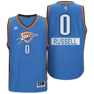 Oklahoma City Thunder 2014 Christmas Day 0 Russell Westbrook Big Logo Swingman Jersey