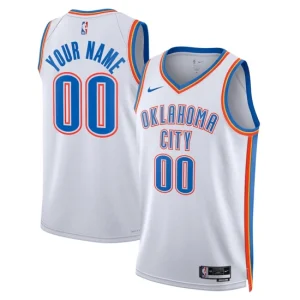 Oklahoma City Thunder Nike Association Swingman Jersey - Custom