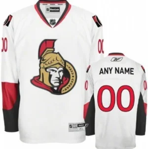 Ottawa Senators Reebok Customized White Jersey