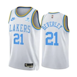 Patrick Beverley 21 Los Angeles Lakers White Version Classic Edition 2022-23 Swingman Jersey Mens-800x800