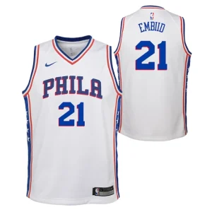 Philadelphia 76ers Nike Association Swingman Jersey - Joel Embiid - Youth