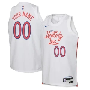 Philadelphia 76ers Nike City Edition Swingman Jersey 2022-23 - Custom - Youth