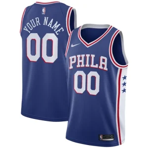 Philadelphia 76ers Nike Icon Swingman Jersey - Custom - Youth