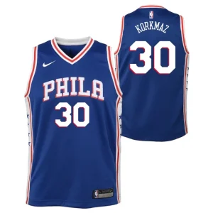 Philadelphia 76ers Nike Icon Swingman Jersey - Furkan Korkmaz - Youth