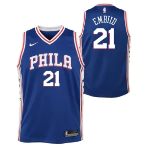 Philadelphia 76ers Nike Icon Swingman Jersey - Joel Embiid - Youth