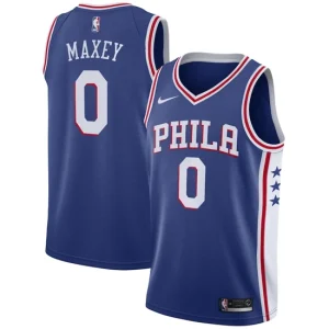 Philadelphia 76ers Nike Icon Swingman Jersey - Tyrese Maxey - Youth