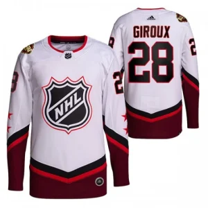 Philadelphia Flyers Claude Giroux 28 2022 NHL All-Star White Authentic - Men