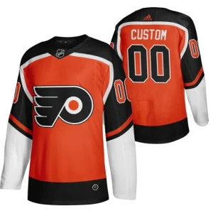 Philadelphia Flyers Custom Orange 2020-21 Reverse Retro Fourth Authentic