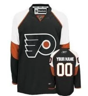 Philadelphia Flyers Reebok Customized Black Jersey