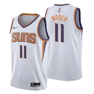 Phoenix Suns Associateion Edition Jersey Abdel Nader 11 White 2020-21