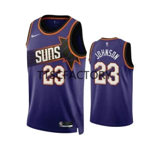 Phoenix Suns Cameron Johnson 23 Nike 2022-23 Icon Edition Purple Jersey Mens Swingman