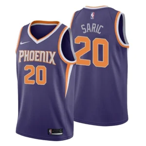 Phoenix Suns Icon Edition Jersey No.20 Dario Saric purple