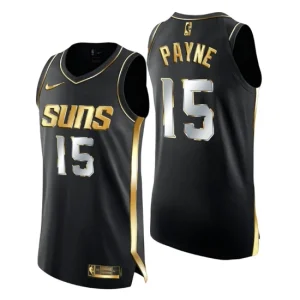 Phoenix Suns Jersey Cameron Payne Golden Edition Authentic Limited Black Gold