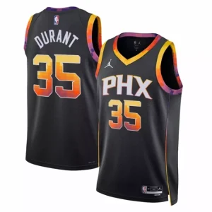 Phoenix Suns Kevin Durant 35 Classics Swingman Jersey Black 2022 23