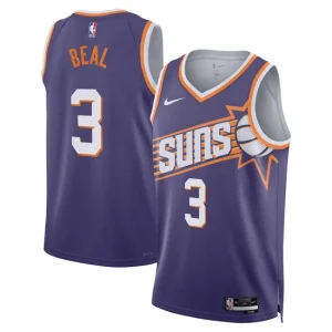 Phoenix Suns Nike Icon Swingman Jersey - Black - Bradley Beal