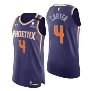 Phoenix Suns No. 4 Jevon Carter Authentic Icon Purple Jersey