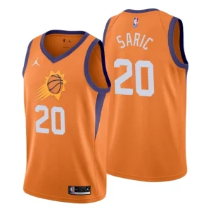 Phoenix Suns Statement Edition Jersey No.20 Dario Saric Orange