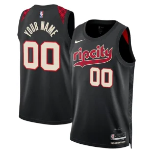 Portland Trail Blazers Nike City Edition Swingman Custom Jersey 2023 24