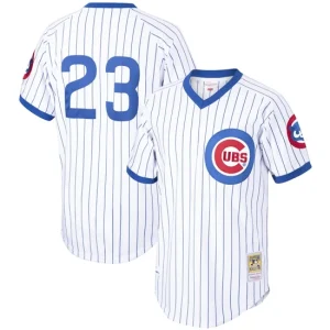 Ryne Sandberg Chicago Cubs Mitchell & Ness Cooperstown Collection Jersey - White