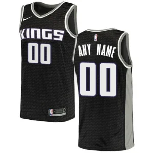 Sacramento Kings Black 2020 City Edition Sewn