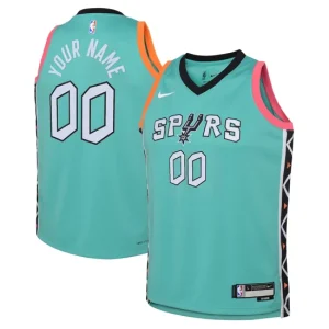 San Antonio Spurs Nike City Edition Swingman Jersey 2022-23 - Custom - Youth