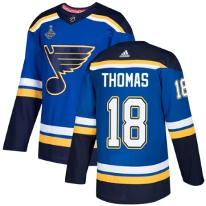 St. Louis Blues 18 Robert Thomas Blue Home 2019 Stanley Cup